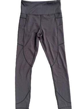 Zyia Black Cropped Pocket Leggings 4